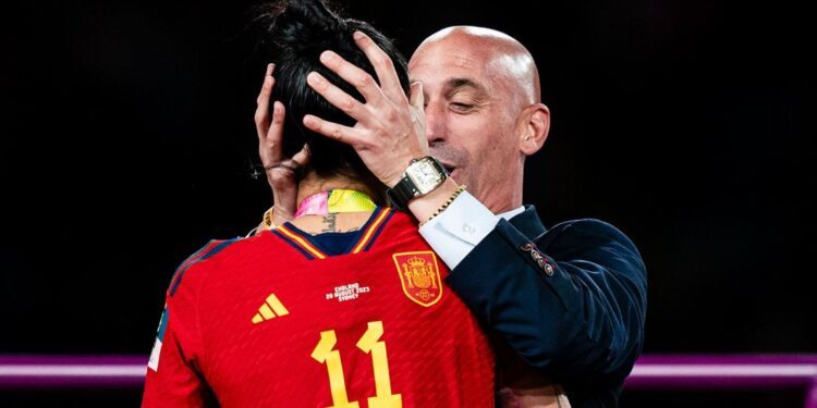 Ex-Spanish soccer boss, Luis Rubiales, fined €10,000 for kissing player at Women’s World Cup