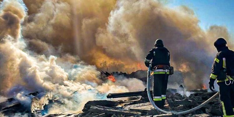 Russia reports large-scale strike on Ukraine’s military airfields