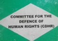 Fix more roads, improve governance, CDHR tells FG