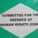 Fix more roads, improve governance, CDHR tells FG