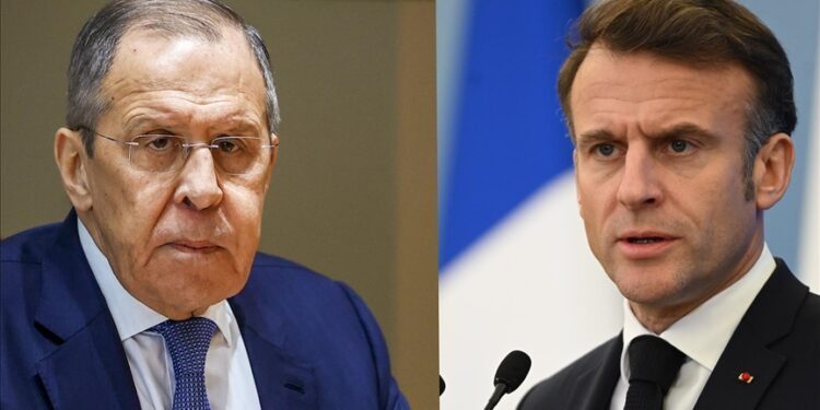 Top Russian diplomat says Moscow sees Macron’s nuclear rhetoric as a ‘threat’