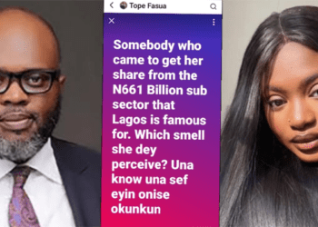 Tinubu’s aide Tope Fasua accuses corper Raye of being in Lagos for prostitution