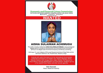 EFCC declares Aisha Achimugu wanted for money laundering