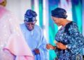 “My knight in shining armour,” first lady says of Tinubu at 73