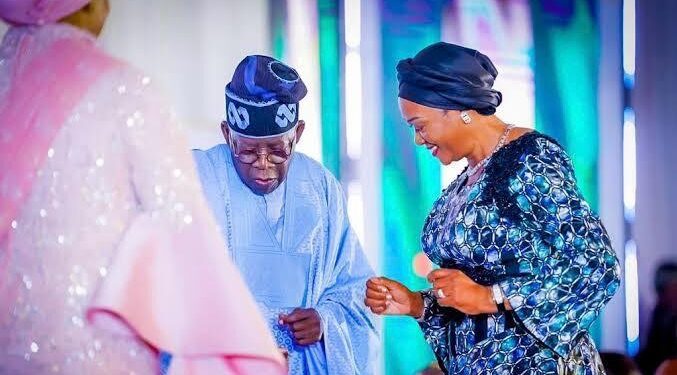 “My knight in shining armour,” first lady says of Tinubu at 73