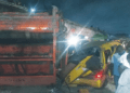 LAWMA official killed as minibus collides with waste truck