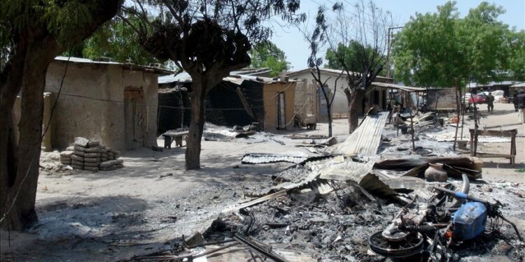 26 killed, 3 injured in roadside bombing in northeastern Nigeria