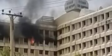 Fire guts North-West University, Kano