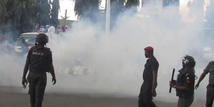 Tear Gas Fired as Protesters in Rivers Take to Streets