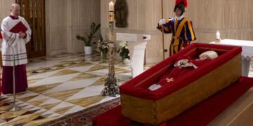Pope Francis’ body moved to St. Peter’s Basilica for public view