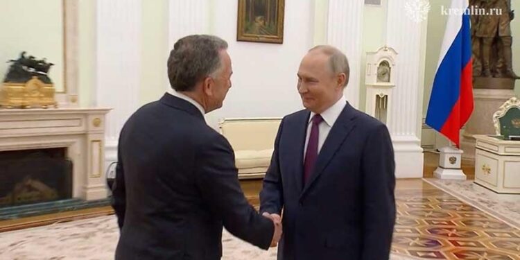 Putin meets US envoy Witkoff in Moscow