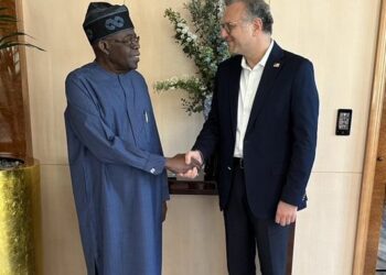 JUST IN: Tinubu meets top US State Department Advisor in Paris