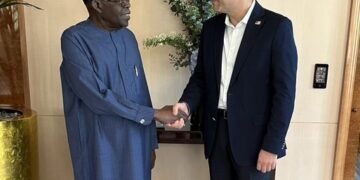 JUST IN: Tinubu meets top US State Department Advisor in Paris
