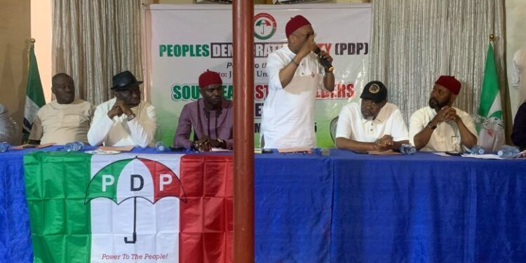 “Not Even a Julius Berger Crane Can Remove Me as PDP Nat’l Secretary” – Anyanwu