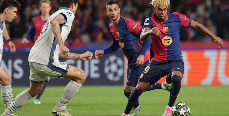 UCL: Barcelona, Inter Milan draw 3-3 in classic semi-final first leg