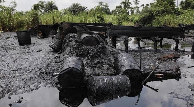 NSCDC, navy, army uncover illegal refinery in Anambra