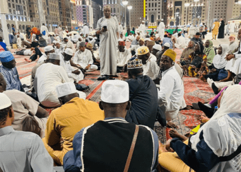 NAHCON Ulama team holds special prayer for Tinubu, Nigeria in Madina