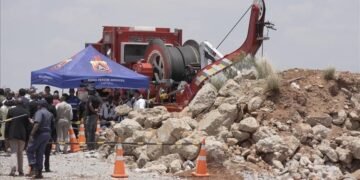 Nearly 300 miners stuck underground in South Africa gold mine brought to surface