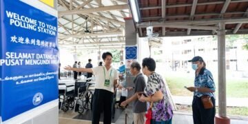 Singapore polls underway as 48% of voters cast their votes as of noon