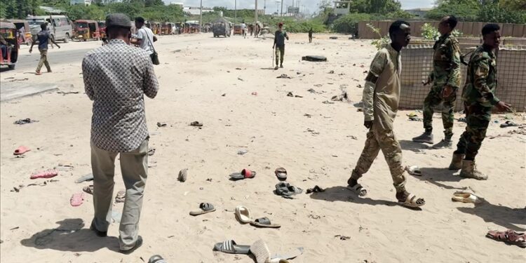Arab states condemn suicide bombing near military base in Somali capital