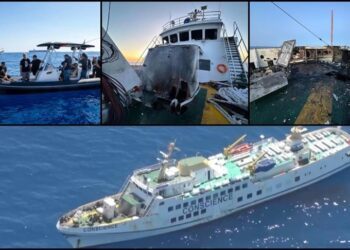 Gaza-bound aid ship attacked off Malta awaits permission to dock