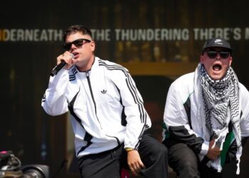British rap duo who chanted ‘Death to the IDF’ may be barred from entering US