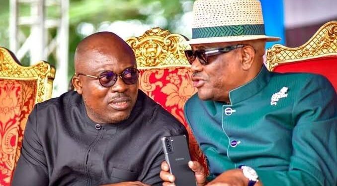 Fubara like son trying to shoot his father dead: Wike