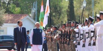 Greek Cypriot leader, Indian premier discusses bilateral ties