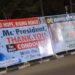 “Thank you for condolence visit” posters flood Benue as Tinubu arrives after death of 200 residents