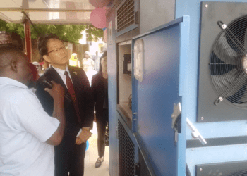 Japanese embassy donates atmospheric water generator to FMC Keffi