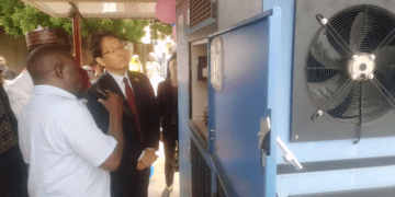 Japanese embassy donates atmospheric water generator to FMC Keffi