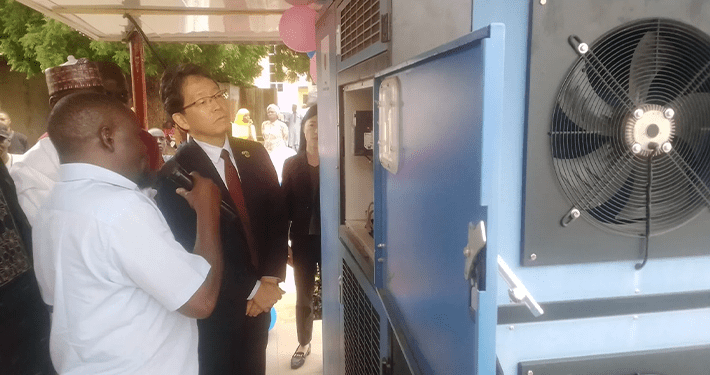 Japanese embassy donates atmospheric water generator to FMC Keffi