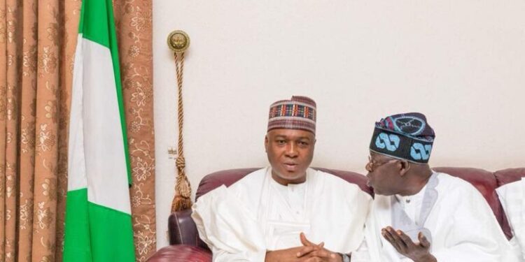 ‘We’ll sort ourselves out,’ says Saraki after Tinubu’s mockery of opposition