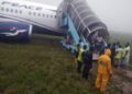 Panic as Air Peace flight veers off runway in Port Harcourt