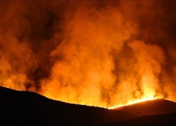 Wildfires continue to spread in southwestern Libya