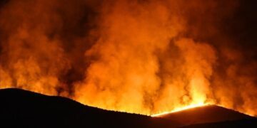 Wildfires continue to spread in southwestern Libya