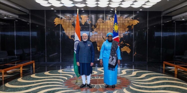 India’s Modi eager to boost trade with Namibia, Global South
