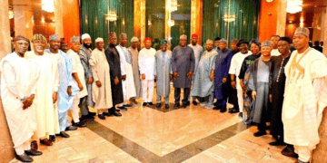 2027: Tinubu meets APC governors ahead of NEC meeting