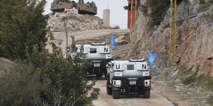 UN peacekeepers patrol pelted with stones in southern Lebanon