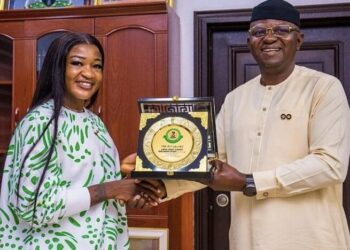 Gov. Alia showers N50 million, three-bedroom apartment on Benue Super Falcons member, Ordega