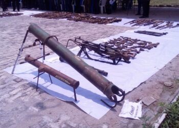 Arms control centre destroys 1, 316 recovered illegal weapons