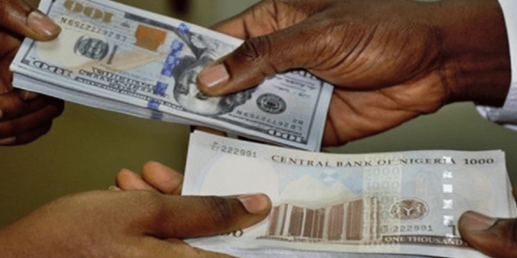 Naira loses 19 kobo to dollar at official market