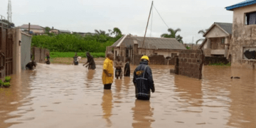 Lagos: Flood submerges houses, traps residents, sweeps away valuables in Ikorodu