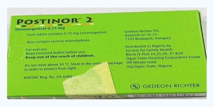 NAFDAC alerts Nigerians to counterfeit Postinor2 products