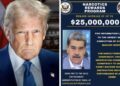 Trump govt seizes alleged drug dealer President Maduro’s assets, increases bounty to $50 million
