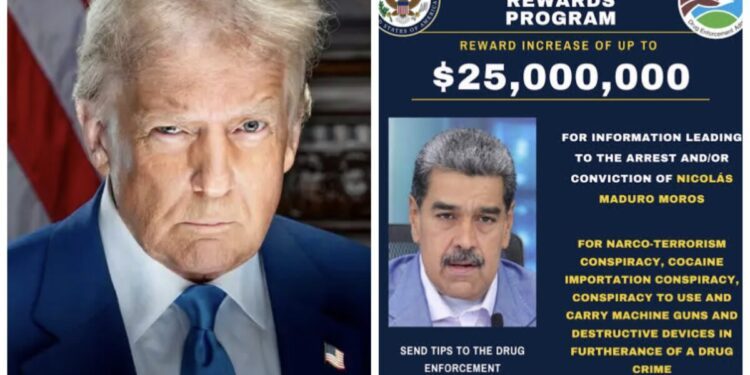 Trump govt seizes alleged drug dealer President Maduro’s assets, increases bounty to $50 million