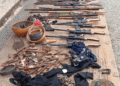 Police recover cache of arms, ammunition in Nasarawa, Benue communities