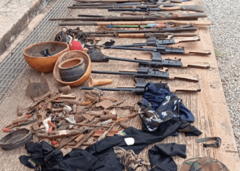 Police recover cache of arms, ammunition in Nasarawa, Benue communities