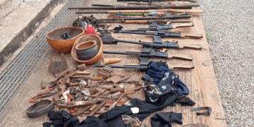 Police recover cache of arms, ammunition in Nasarawa, Benue communities