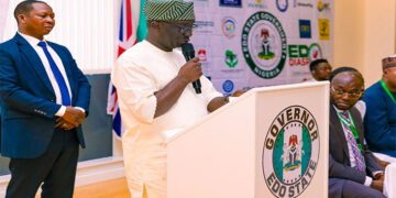 Gov Okpebholo reiterates commitment to partnering Edo diasporans